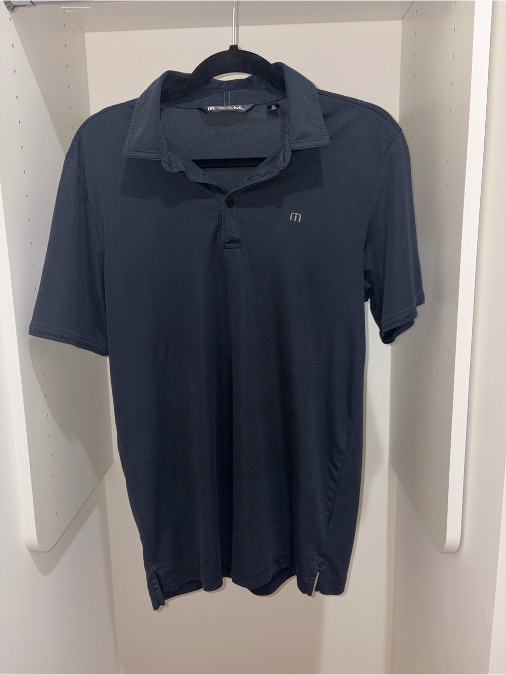 Travis Mathew Men's Short-Sleeve Polo Shirt in Navy